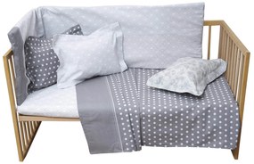 Μαξιλαροθήκη 35x40+4 Baby Mix &amp; Match 24 Γκρι Anna Riska