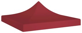 vidaXL Κάλυμμα Τέντας Εκδηλώσεων Μπορντό 3 x 3 μ. 270 γρ/μ²