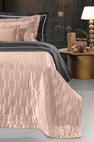 ΚΟΥΒΕΡΛΙ  BRICK OLD PINK 240X250   ΣΕΤ 3ΤΜΧ - Guy Laroche