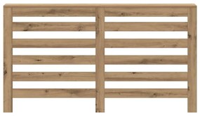 vidaXL Κάλυμμα Καλοριφέρ Αρτισιανή Δρυς 149x20x82εκ Επεξεργασμένο Ξύλο