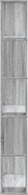 vidaXL Βιβλιοθήκη 5Επιπέδων Sonoma Δρυς 80,5x23,5x162,5 εκ. Επεξ. Ξύλο