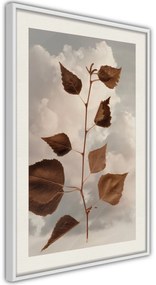 Αφίσα - Leaves in the Clouds - 30x45 - Μαύρο - Χωρίς πασπαρτού