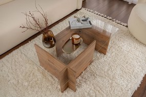 Τραπεζάκι Σαλονιού Πεύκο Atlantic CEBIR 105x65x40