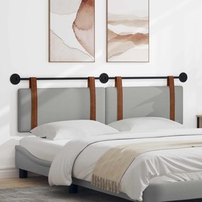 vidaXL Κρεμαστό Κεφαλάρι Σκίουρος Γκρί Αντίκα PU