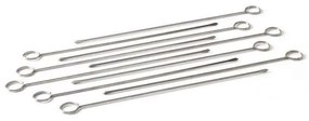Σουβλάκια Ανοξείδωτα (Σετ 10Τμχ) 223.0210.000 Inox Barbecook Stainless Steel