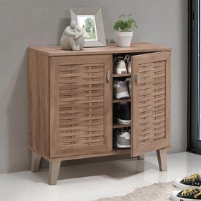 Παπουτσοθήκη FP-01C Fylliana Pacific Oak 75x36,8x74,5 εκ. 75x36.8x74.5 εκ.
