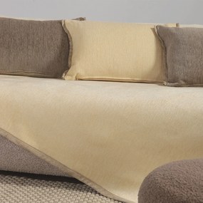 Ριχτάρι Πολυθρόνας (180x180) Nef-Nef Homeware Tanger Ecru