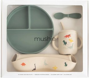 Παιδικό Σετ Φαγητού 4τμχ Mushie Dino 66-102093