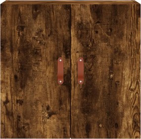 vidaXL Ντουλάπι Τοίχου Καπνιστή Δρυς 60x31x60 εκ. Επεξεργασμένο Ξύλο