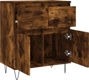 vidaXL Ντουλάπι Καπνιστή Δρυς 60x35x70 εκ. από Επεξεργασμένο Ξύλο