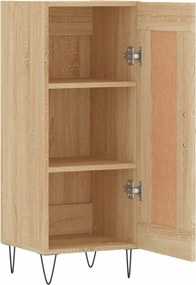 vidaXL Ντουλάπι Sonoma Δρυς 34,5x34x90 εκ. από Επεξεργασμένο Ξύλο