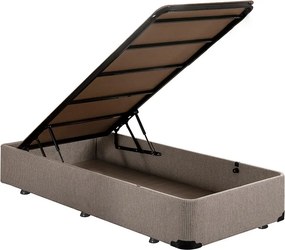 Single Bed Base Luna Single - 90x190 Beige