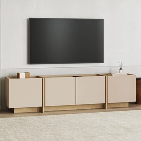 Έπιπλο Τηλεόρασης Βιζόν / Sapphire Δρυς FLOMU 180x35x46