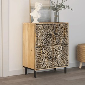 vidaXL Βοηθητικό Ντουλάπι 60 x 33 x 75 εκ. από Μασίφ Ξύλο Μάνγκο