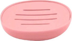 Σαπουνοθήκες μπάνιου πλαστικές - Σετ 5pcs - Pink - 21736