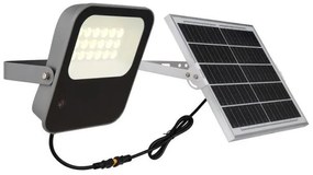 Ηλιακός Προβολέας LED 5W Γκρι ΙΡ65 Dimmable 36487 Globo Lighting-36487-Γκρι 36487