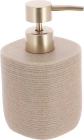 Dispenser Μπάνιου 400ml (Φ8.5x14.5) T-D Stripes Beige 62178161
