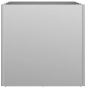 vidaXL Ζαρντινιέρες 2 τεμ. Ασημί 32x30x29 εκ. από Γαλβανισμένο Χάλυβα