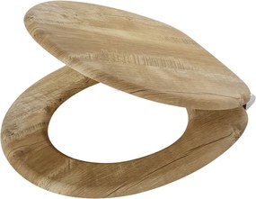 Tiger Hetta Καπάκι Λεκάνης MDF Brown 800589