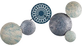 Διακοσμητικό Τοίχου Nada 279ENZ2551 85x9x43cm Multi Wallity Μέταλλο
