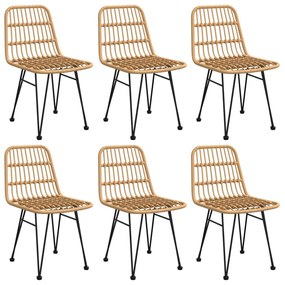 Σετ Τραπεζαρίας Κήπου 7 Τεμαχίων από Συνθετικό Ρατάν 3157892