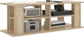 vidaXL Βάση τηλεόρασης Δρύς Sonoma 96 x 35 x 33,5 εκ