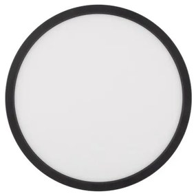 Πλαφονιέρα Φωτιστικό Μπάνιου LED 24W Dimmable 3CCT IP54 Aqua TK Lighting-6901-Μαύρο 6901