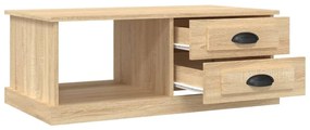vidaXL Τραπεζάκι Σαλονιού Sonoma Δρυς 90x50x35 εκ. Επεξεργασμένο Ξύλο