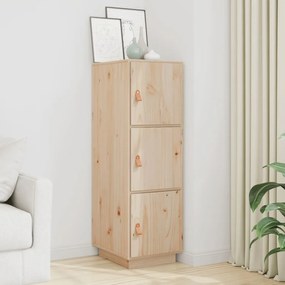 vidaXL Ντουλάπι Ψηλό 34 x 40 x 108,5 εκ. από Μασίφ Ξύλο Πεύκου