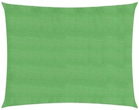 vidaXL Πανί Σκίασης Ανοιχτό Πράσινο 3,5 x 4,5 μ. από HDPE 160 γρ./μ²