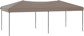 vidaXL Πτυσσόμενη Τέντα Εκδηλώσεων Taupe 3x6 μ.
