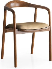 Καρέκλα Ανοιχτό Καφέ PA 52x51x77