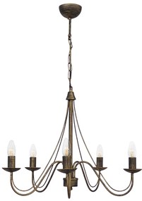 Πολυέλαιος Οροφής Heronia S-11 01-0259 Bronze