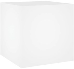 vidaXL Ζαρντινιέρα Λευκή 40 x 40 x 40 εκ. από Επεξεργασμένο Ξύλο