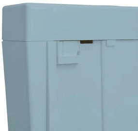 vidaXL Καζανάκι με Είσοδο Νερού από Κάτω Μπλε 3/6 Λίτρων