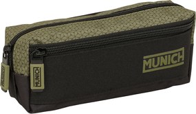 Κασετίνα Munich West Μαύρο Πράσινο 22 x 8,5 x 6 cm