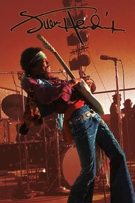 Αφίσα Jimi Hendrix - Live