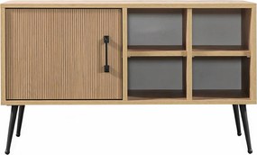 Έπιπλο Τηλεόρασης Sapphire Δρυς SOCLEFI 100x35x20