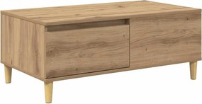 vidaXL Τραπεζάκι σαλονιού Artisan Oak 90 x 50 x 35 cm
