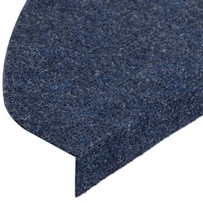vidaXL Πατάκια Σκάλας Αυτοκόλλητα 30 τεμ. Μπλε 65x22,5x3,5 εκ.
