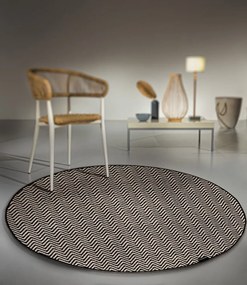 ΣΤΡΟΓΓΥΛΟ ΧΑΛΙ ΔΩΜΑΤΙΟΥ Δ150cm GUY LAROCHE - MEDAL TAUPE