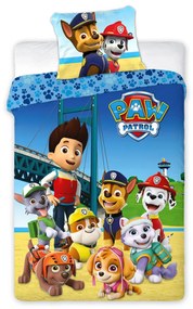 Παπλωματοθήκη Κούνιας (Σετ 100x135) 2 Όψεων Viopros Paw Patrol 51