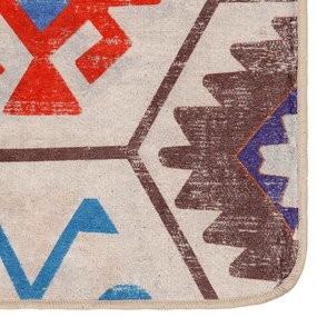 vidaXL Χαλί Πλενόμενο Πολύχρωμο 120 x 180 εκ.