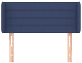 vidaXL Κεφαλάρι με Πτερύγια Μπλε 83x16x78/88 εκ. Υφασμάτινο