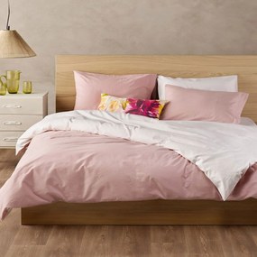 Σεντόνια Pesca 18 (Σετ 3τμχ) Pink Kentia Single 160x270cm 100% Βαμβάκι