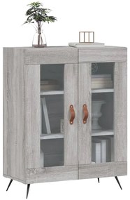 vidaXL Ντουλάπι Γκρι Sonoma 69,5 x 34 x 90 εκ. από Επεξεργασμένο Ξύλο