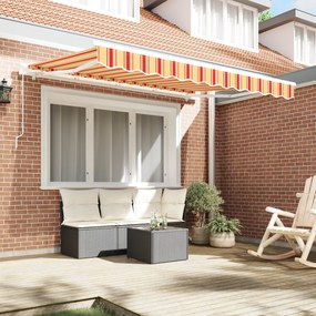 vidaXL Σκηνίτσα Αναδιπλούμενη Πολύχρωμο 350 x 200 cm