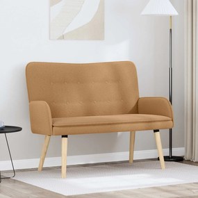 vidaXL Καναπές 2 ατόμων Μπεζ 115 x 61 x 87 εκ. Μπουκλέ