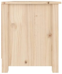 vidaXL Παπουτσοθήκη 70 x 38 x 45,5 εκ. από Μασίφ Ξύλο Πεύκου