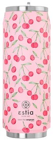 TRAVEL  CUP SAVE THE AEGEAN 500ml CHERRY ROSE